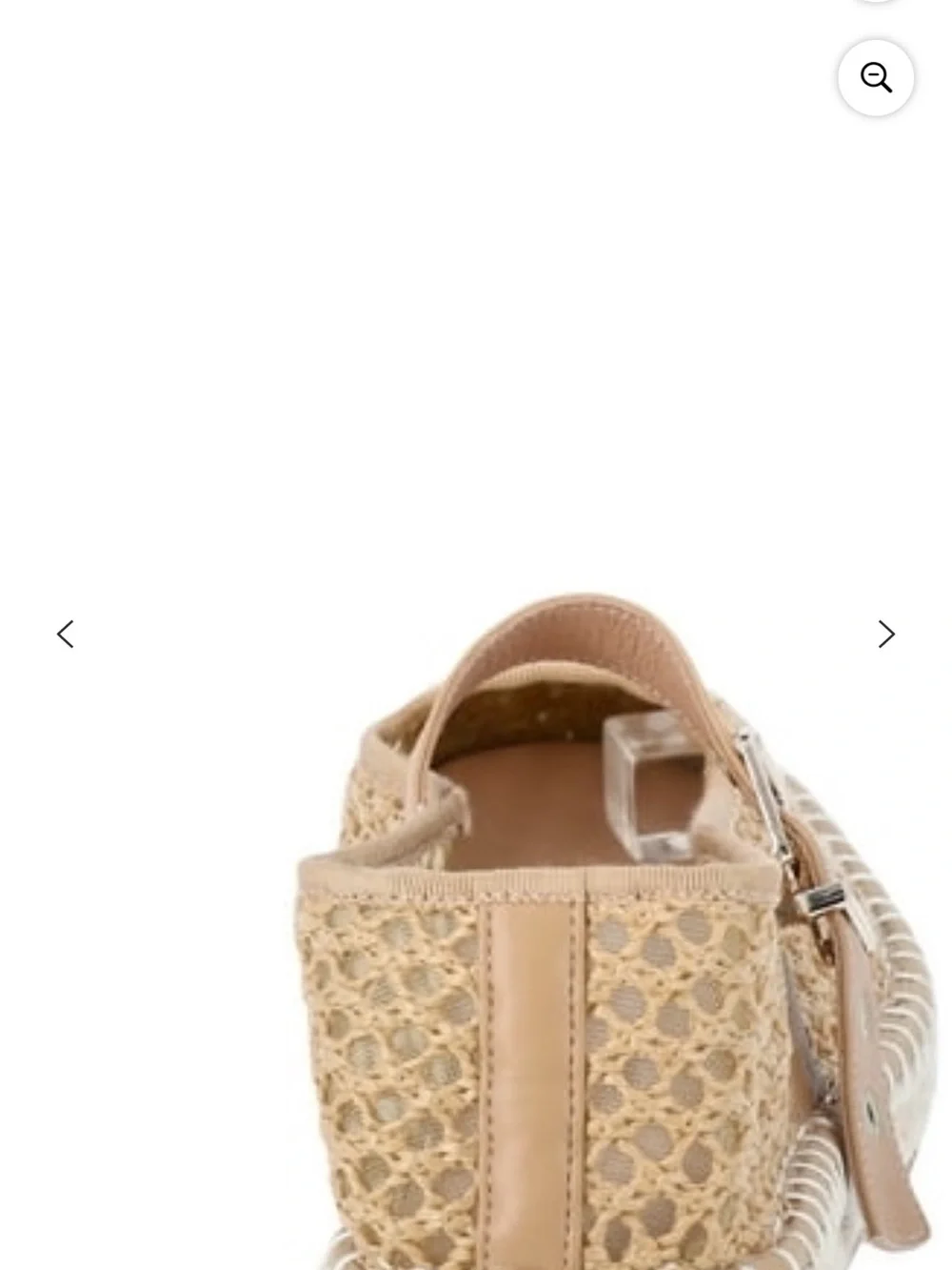 Time and Tru Women's Espadrille Mary Jane Flats Size 7 Color : Raffia NWOT